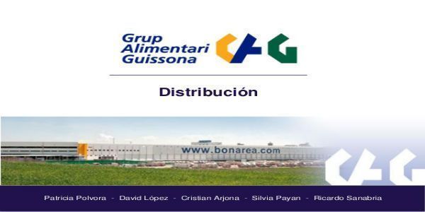 empleo corporación alimentaria Guissona