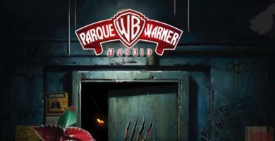 trabajar parque warner halloween