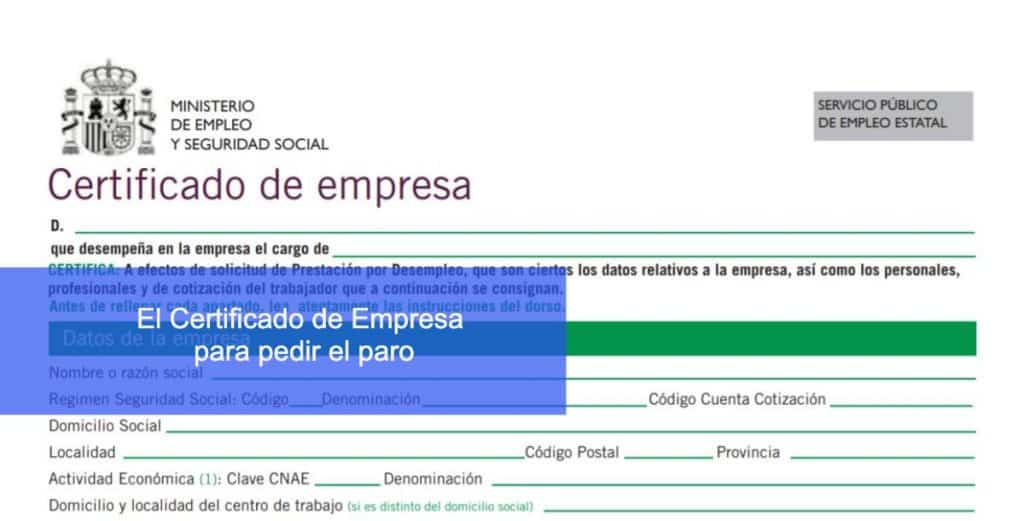 certificado empresa