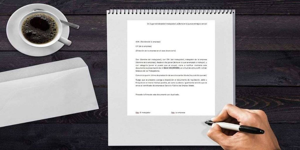 comunicar baja voluntaria