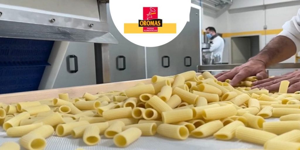 trabajar en la fábrica de pasta Oromas
