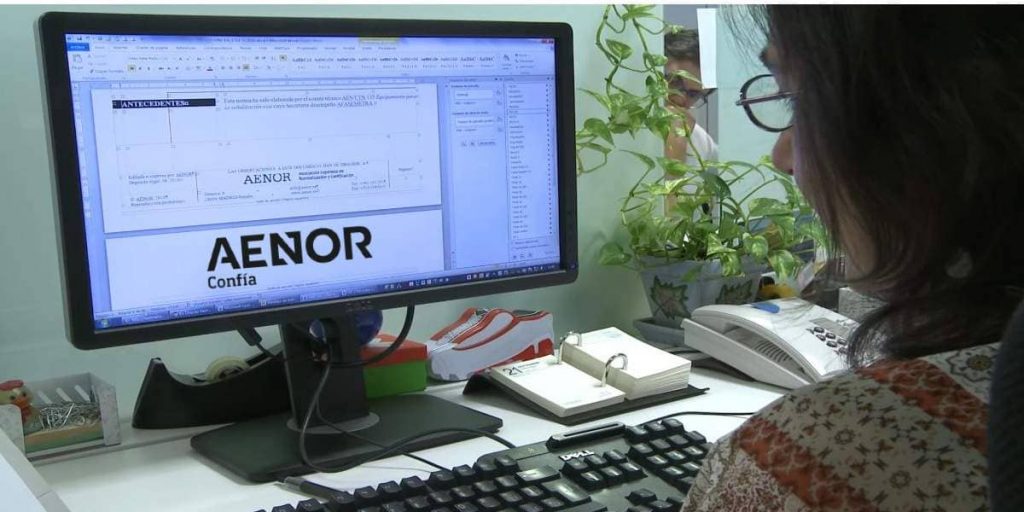 trabajo aenor