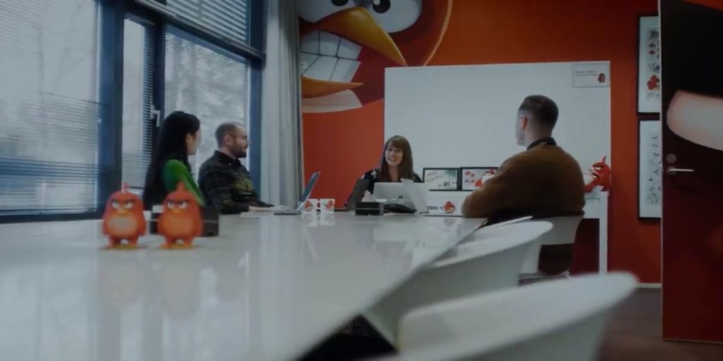 trabajo rovio angry birds