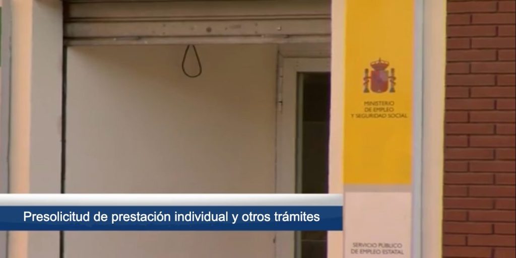 formulario presolicitud SEPE
