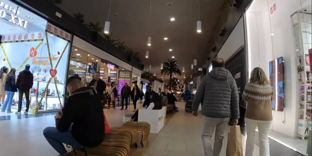 trabajar comercios centros comerciales