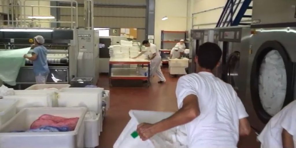 trabajar lavanderias hotel