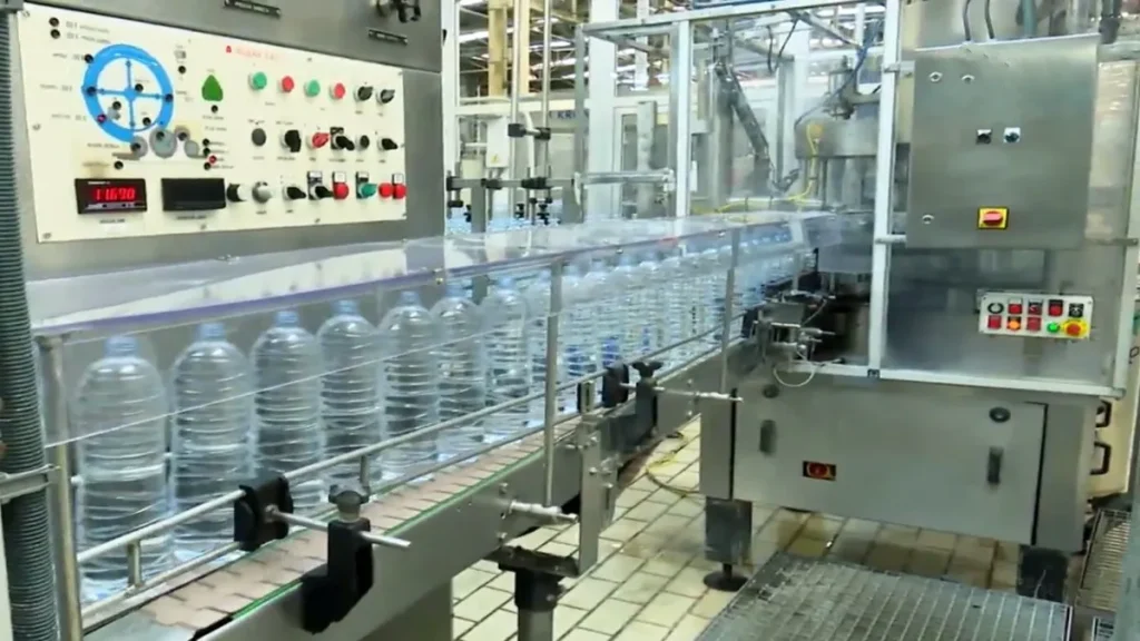 trabajo planta embotelladora agua