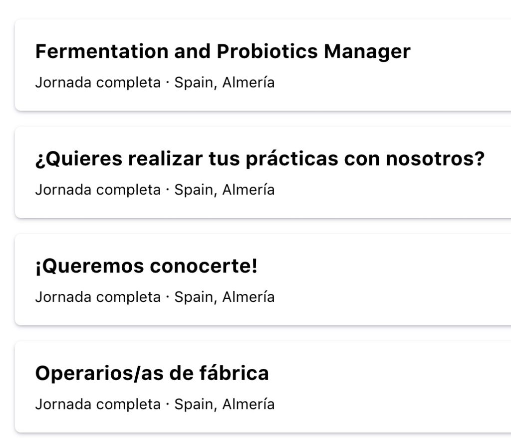 Ofertas de trabajo de Kimitec