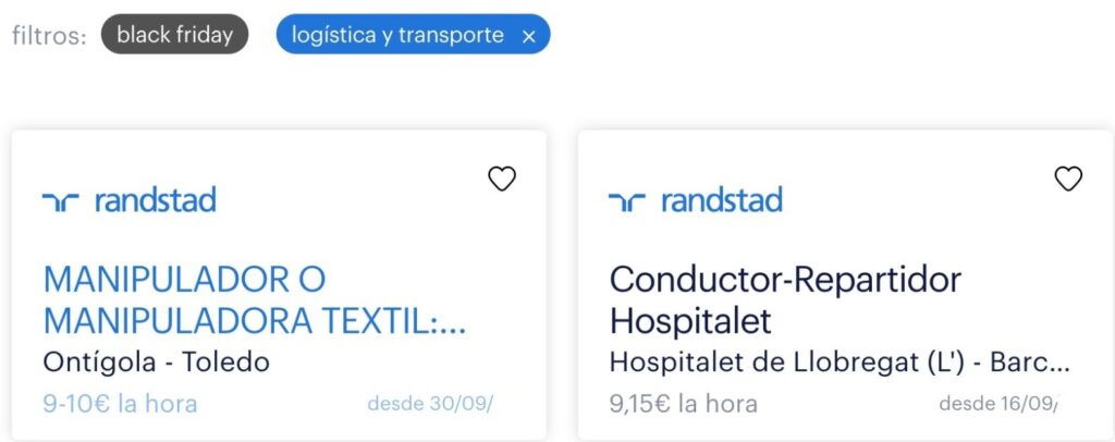 ofertas de empleo logistico randstad black friday