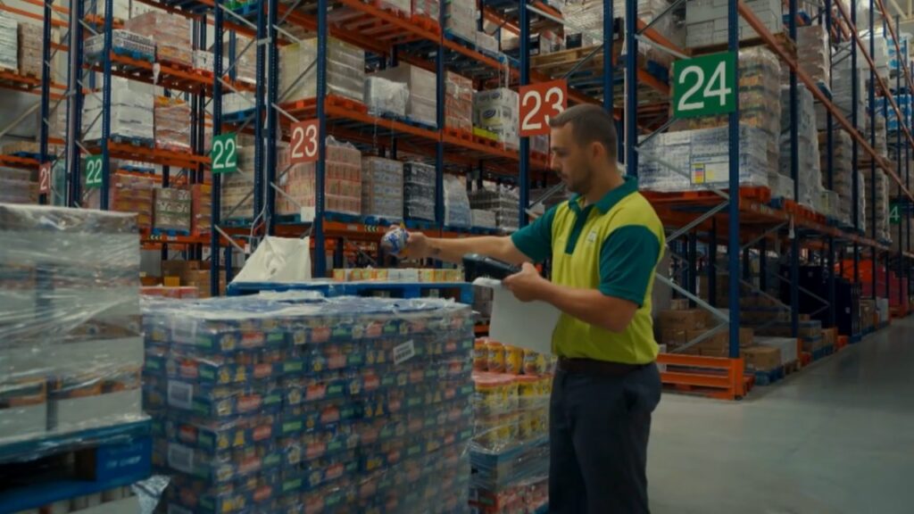 Trabajar en el centro logístico de Masymas