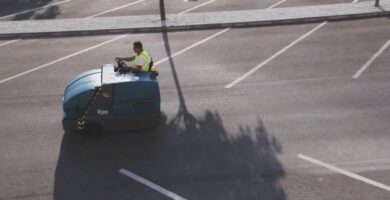 Empleo de limpieza viaria en Madrid