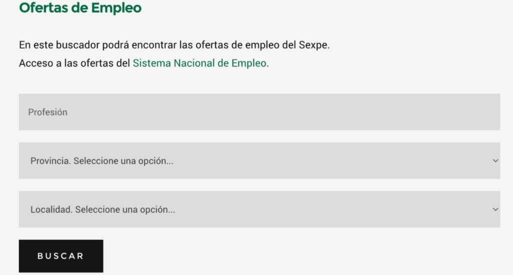 El Portal del SEXPE ofrece oportunidades de empleo para trabajar en Extremadura