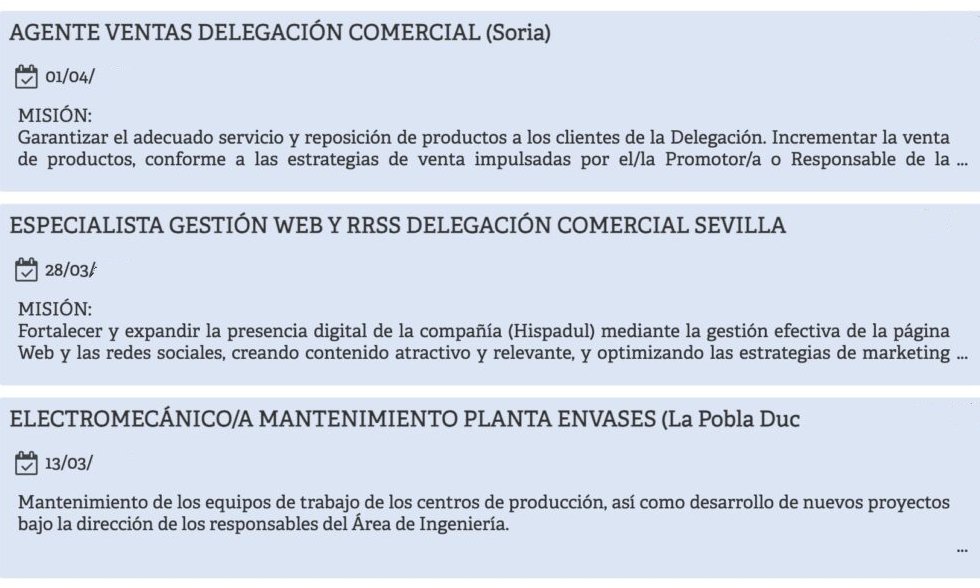 Cómo enviar tu currículum y trabajar en Dulcesol