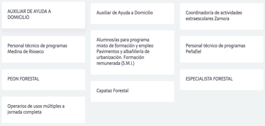 Publicadas nuevas ofertas de trabajo en el rural de Castilla y León