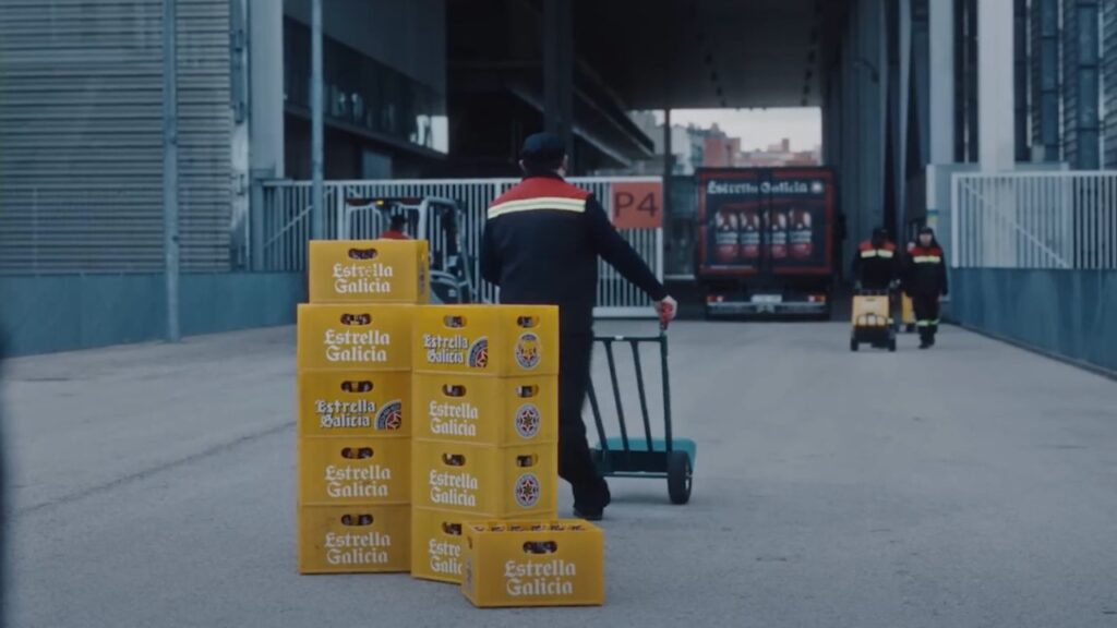 trabajar en el almacén de Estrella Galicia en Madrid