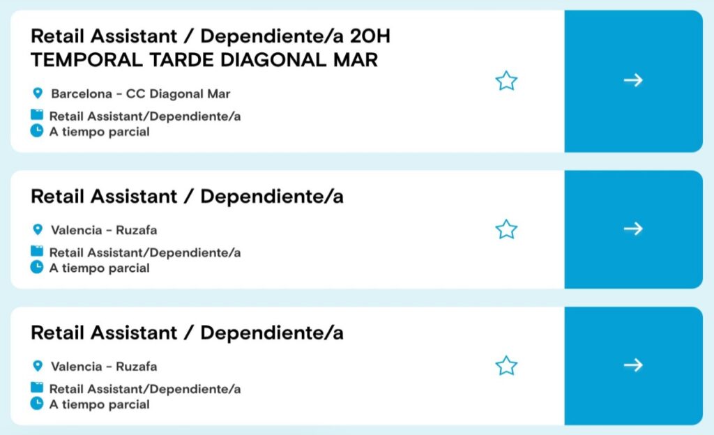 Ofertas de empleo en Primark