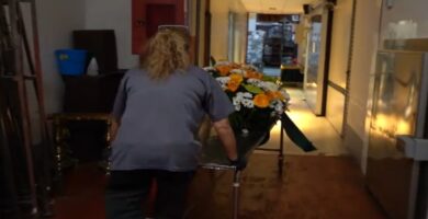 trabajo en el sector funerario
