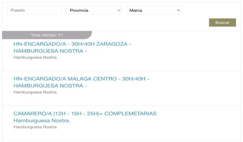 Cómo trabajar en la cadena de restaurantes Rodilla
