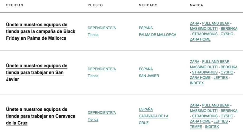 Stradivarius busca personal para trabajar en la Campaña de Navidad