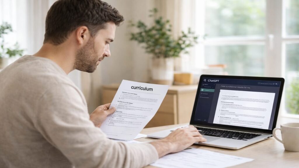 Cómo crear un currículum vitae con ChatGPT
