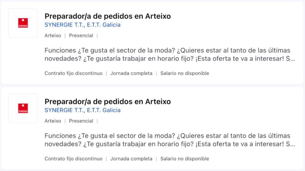Trabajar como preparador de pedidos textil