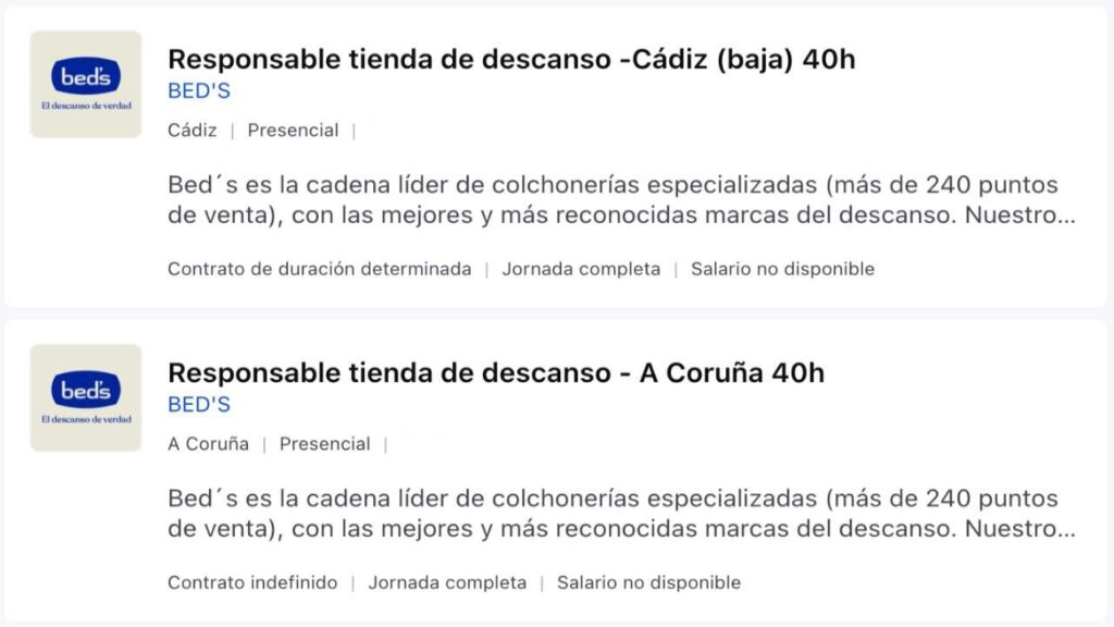 Ofertas de trabajo en Pikolin