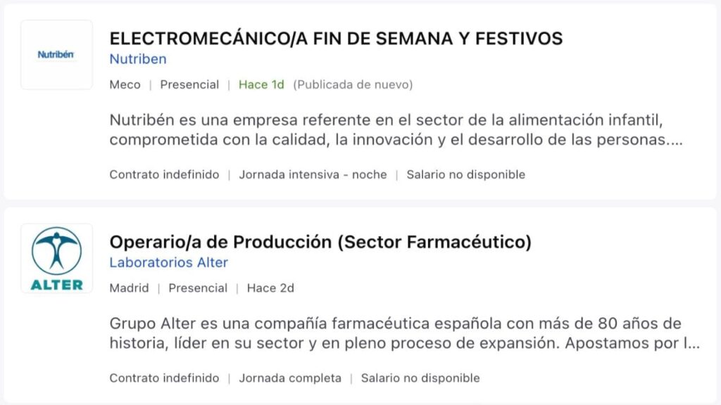 Ofertas de empleo para trabajar en Grupo Alter